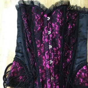 NWT COACHELLA UK waist trainer cincher corset steampunk Y2K valentines shapewear